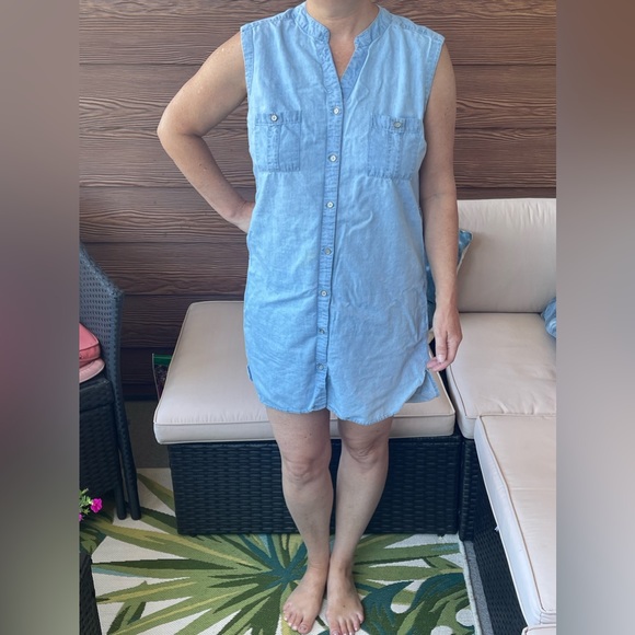 Streetwear Society Dresses & Skirts - Women’s Sleeveless Belted Shirtdress
